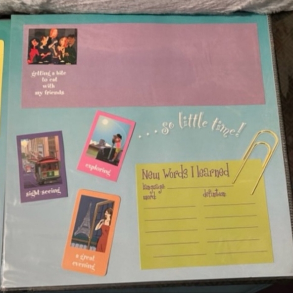 Tiny Treasures Vacation Scrapbook NWT - Picture 10 of 16